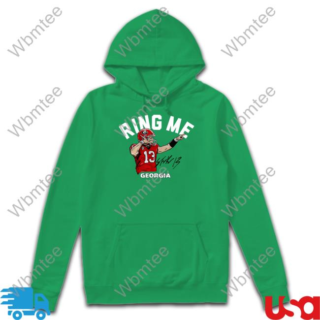 Breakingt Merch Georgia Football Stetson Bennett Iv Ring Me Hoodie
