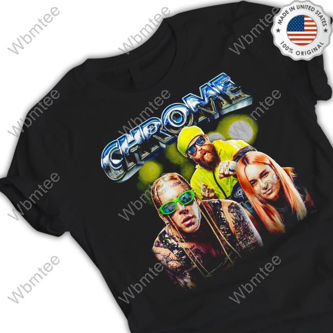 Official Hang Over Gang Hogxacal Retro Chrome Tee Shirt