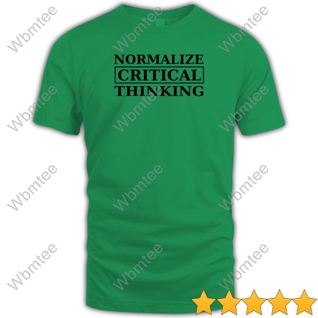 Normalize Critical Thinking Hoodie