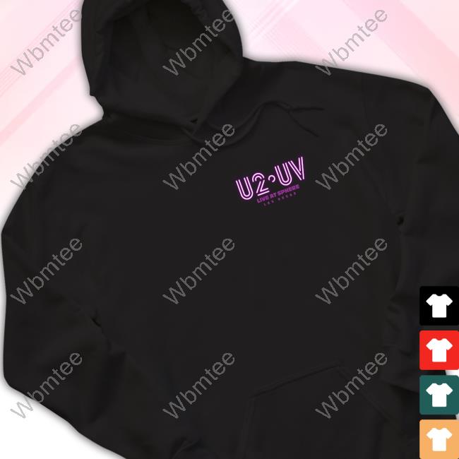 Official U2 Sphere U2 UV Live At Sphere Long Sleeve Tee