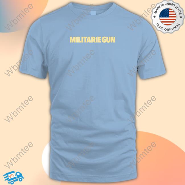 Official Militarie Gun Merch Militarie Gun Black T Shirt