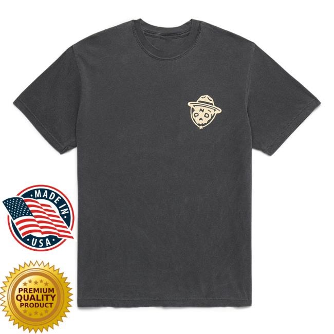 National Park After Dark Shop Merch Skeleton Top Shirt Vintage Black