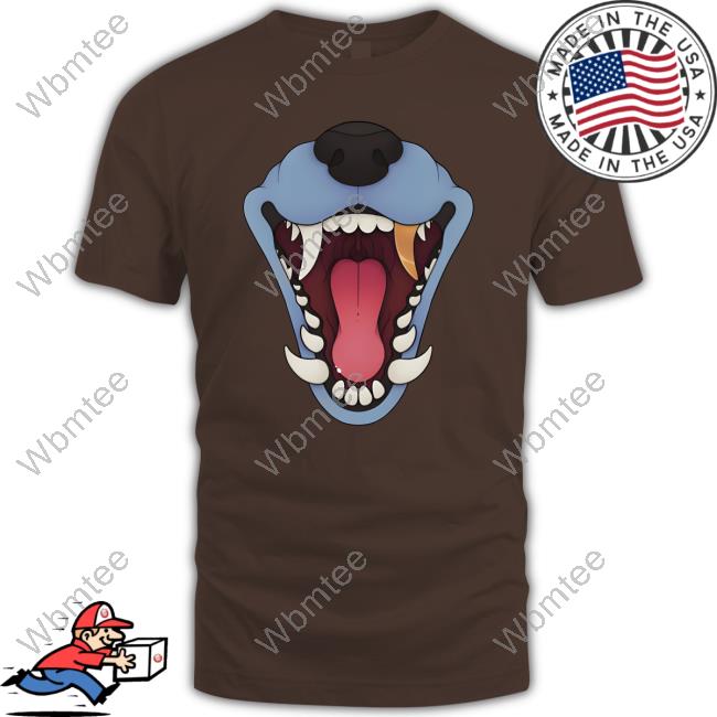 Slosh Dog Blue Maw Tank Top