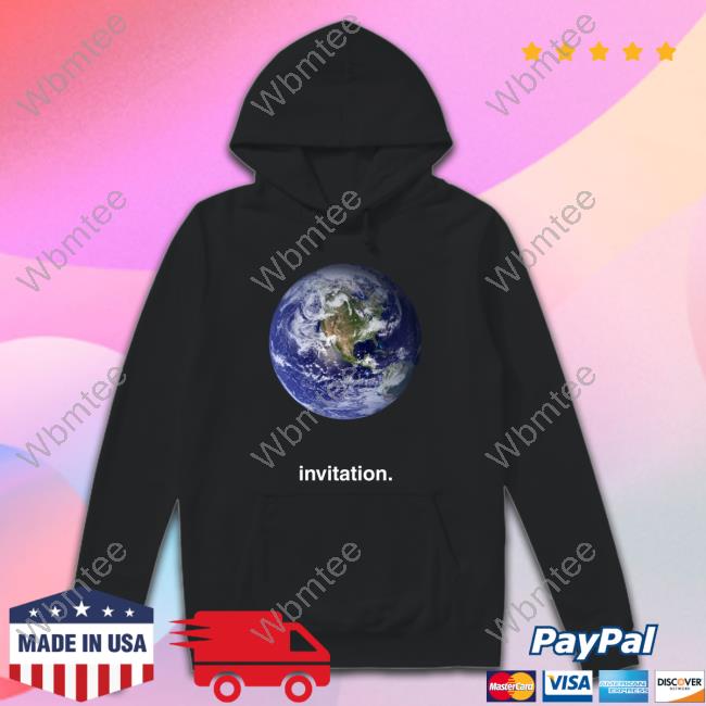 Official The Earth Invitation Tee Shirt Sebastian Vettel