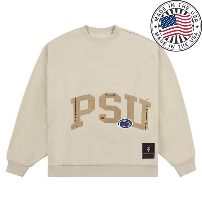 Official Travis Scott Utopia Merch Store CJ X M&N X PENN STATE UNIVERSITY Popover Sweatshirt Travis Scott Apparel Clothing TravisScott