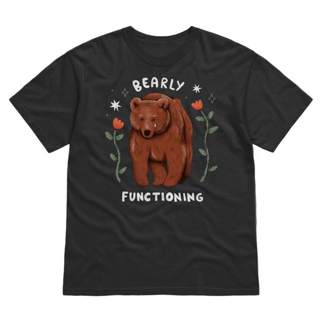 Beautiful Bastard Merch Philip Defranco Bearly Functioning (Alt) Shirt New PhilipDefranco Shop Beautifulbastard