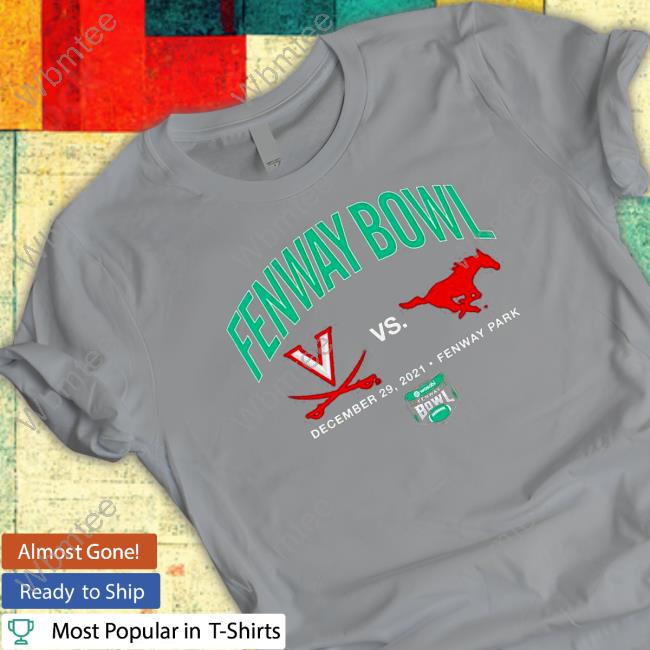 Virginia Cavaliers vs SMU Mustangs 2022 Fenway Bowl Dueling hoodie Official Virginia Cavaliers vs SMU Mustangs 2022 Fenway Bowl Dueling Long sleeve t shirt