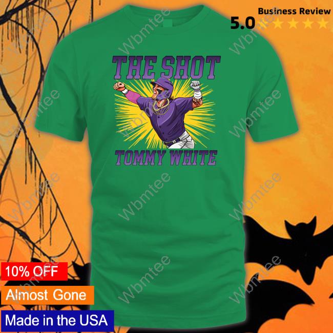 Barstool Sports The Shot Tommy White Tee