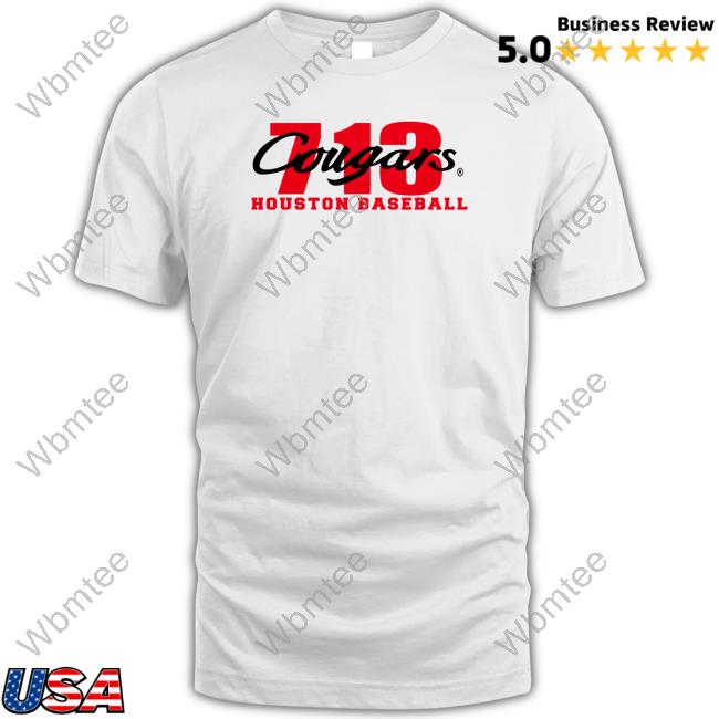 Official 713 Cougars Houston Baseball Hoodie