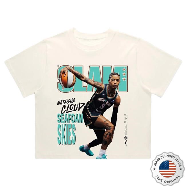 Official Slam Goods SLAM Women's Crop Cover Tshirt - Natasha Cloud (SLAM 256)