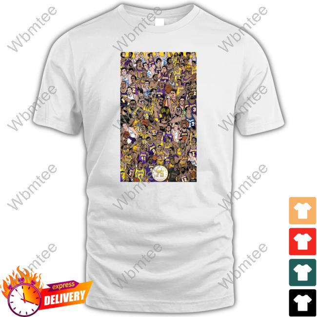 Official Lakers Lead Former Los Angeles Lakers Players Shirts