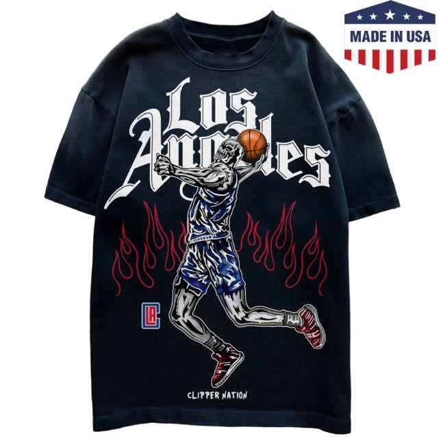 Clippers Nation T Shirt | Warren Lotas Official NBA