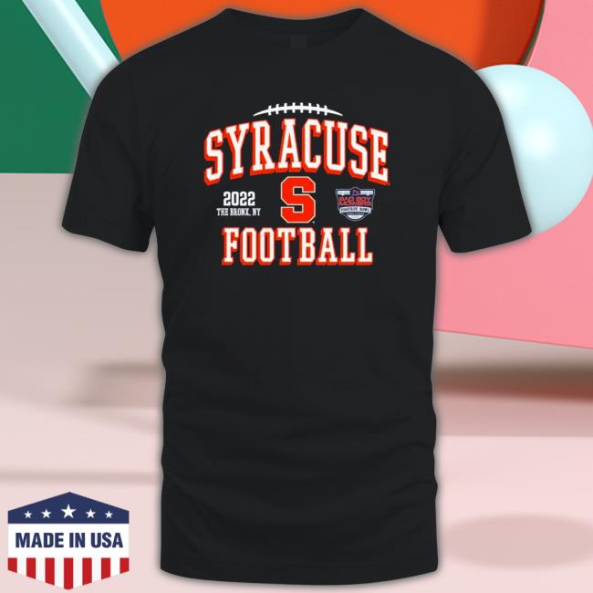 Official Syracuse Orange 2022 Pinstripe Bowl Single Team Tee Shirts