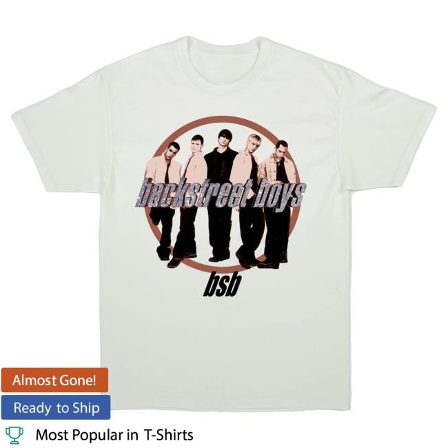 Official Complex Merch Store Screen Stars Backstreet Boys - Glitter SS T Shirt