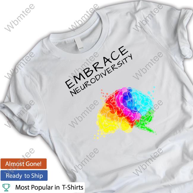 Black Embrace Neurodiversity Tee
