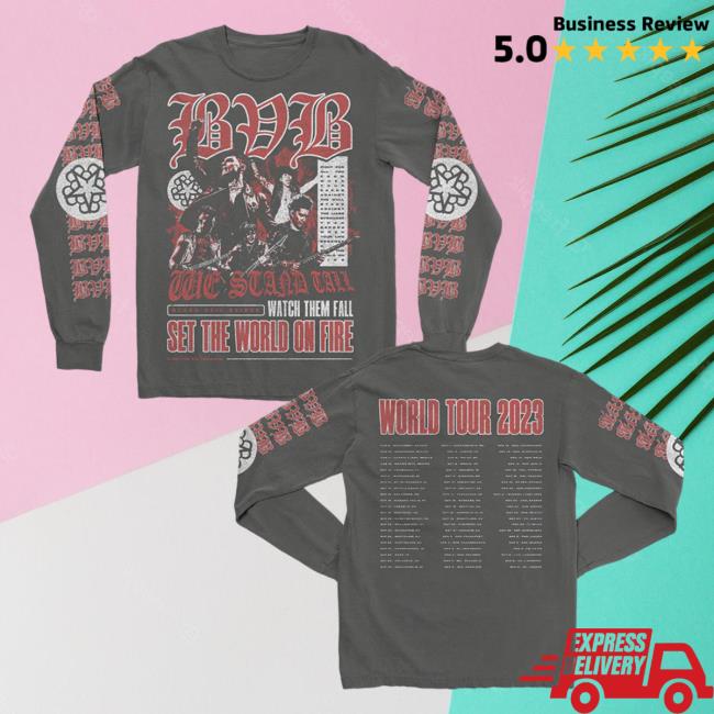 Official Black Veil Brides Merch Store Black Veil Brides 2023 Tour Limited Edition T-Shirts Black Veil Brides Clothing Shop