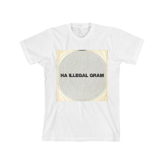 Ha Illegal Gram Short Sleeve Tee | Liam Gallagher Official Store