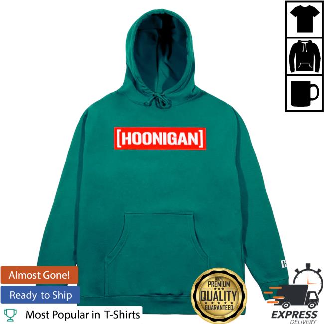 Official Hoonigan Merch Store Shop Hoonigan Game Day Hood Green Hoonigan Apparel Clothing