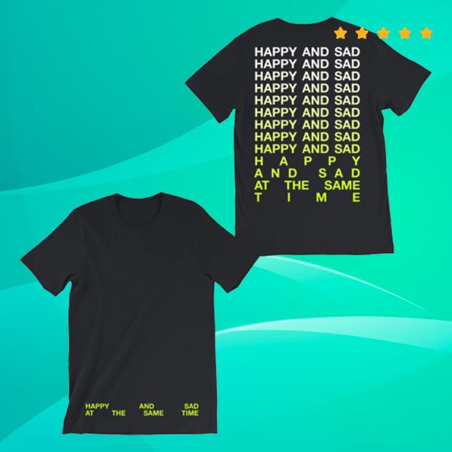 Official Kacey Musgraves Merch Store Shop K A C E Y M U S G R A V E S Happy & Sad At The Same Time Gradient Tee KaceyMusgraves Spaceykacey
