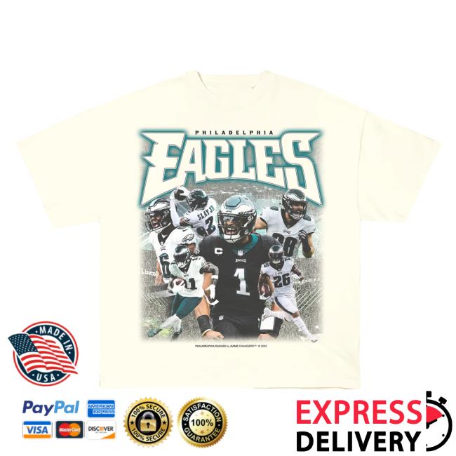 Official Game Changer La Philadelphia Eagles Shirt 2023 Ivory GameChanger