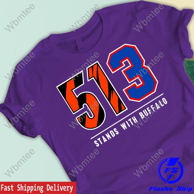 Official Ted Karras 513 Stands With Buffalo T-Shirt