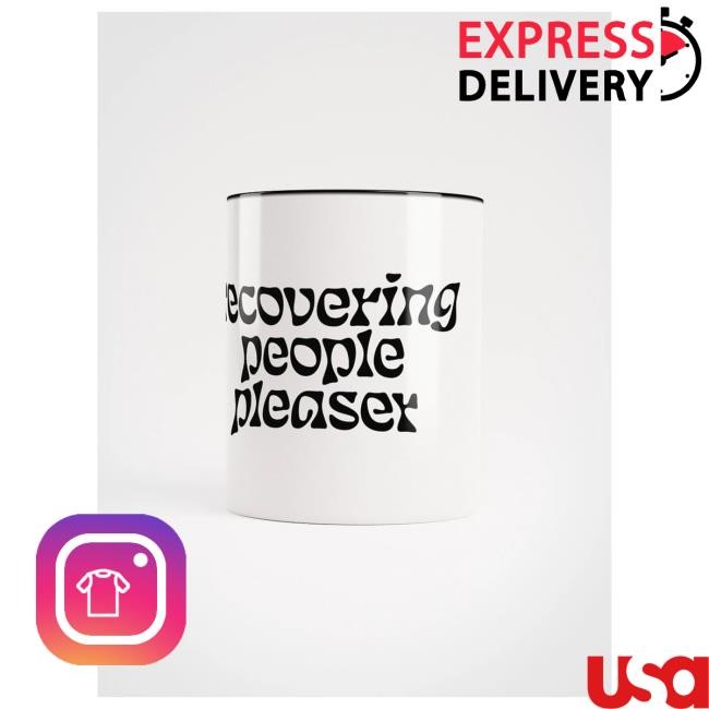 Official Charlotte Dobre Merch Store Shop Recovering People Pleaser Mug