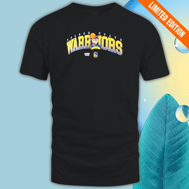 Golden state warriors looney tunes taz graphic Shirt