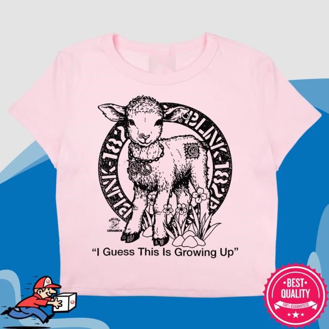 Official Online Ceramics blink-182 "I Guess This is Growing Up" Top Shirt