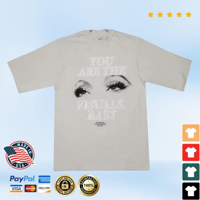 Official Beyoncé Shop Merch You Are The Visual Baby Shirt