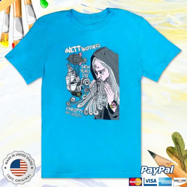 Official Avett Brothers Merch Avett Brothers NYE '22 Event Top Shirt