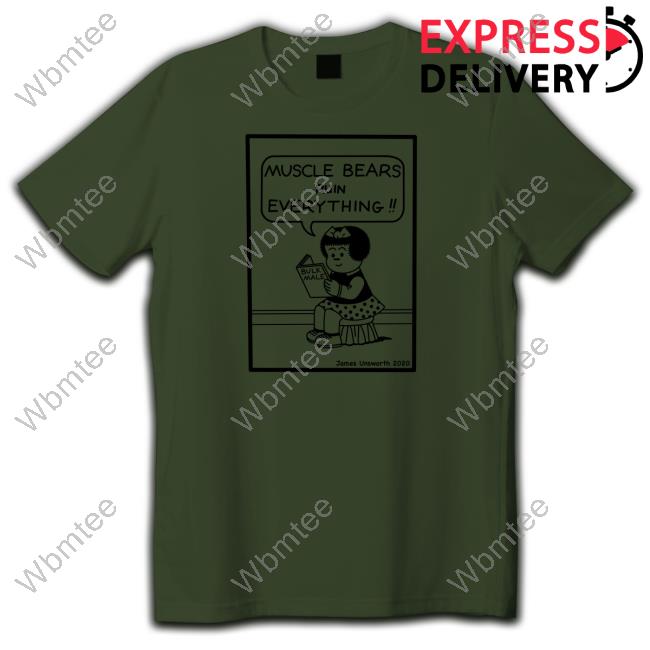 James Unsworth Merch Muscle Bears Ruin Everything Bulk Male Tee