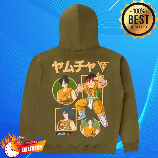 Official Hypland Clothing Merch Store Hypland Db Yamcha Evolution Hood (Olive)