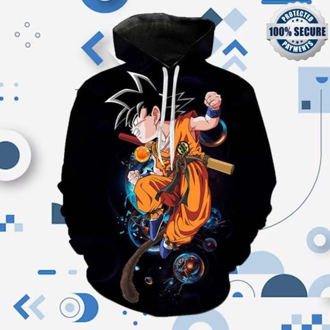 Dragon Ball Z Clothing Dragon Ball Action Kid Goku Shirt 2023 Unisex