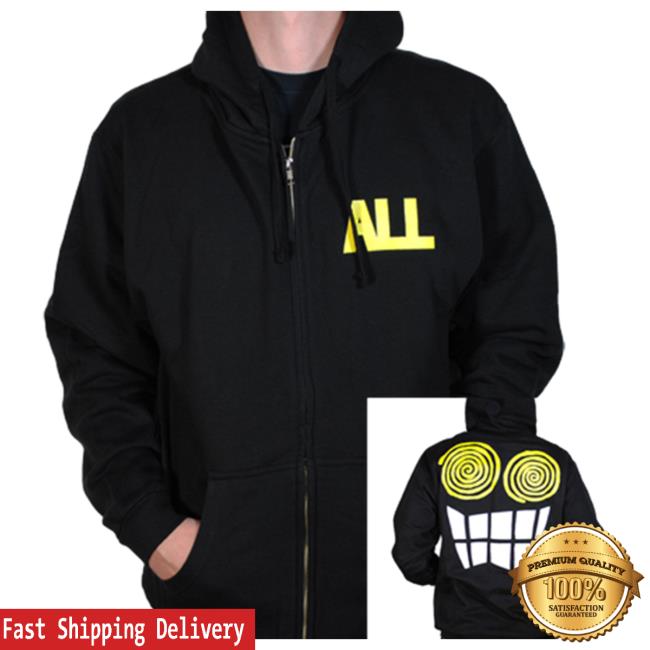 Official Kings Road Merch Store All Allroy Zip-Up Popover Sweatshirt (Black) Kings Road Shop