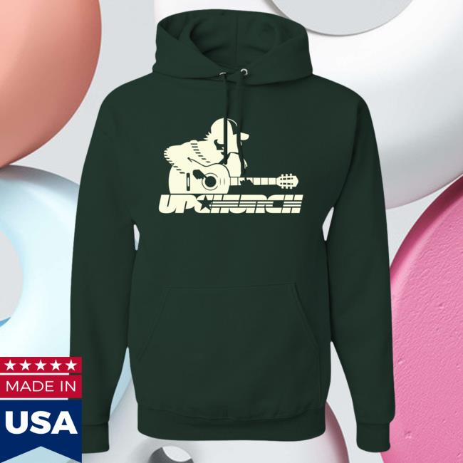 Official Upchurch Merch Store Shop Upchurch Forest Green Logo Pullover Hoodie