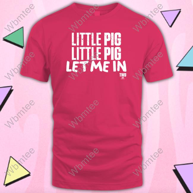 The Walking Dead Shop The Walking Dead Negan Little Pig Let Me In Shirt Long Sleeve T Shirt