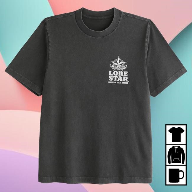 Official Abercrombie And Fitch Lone Star Beer Vintage-Inspired Graphic Shirts