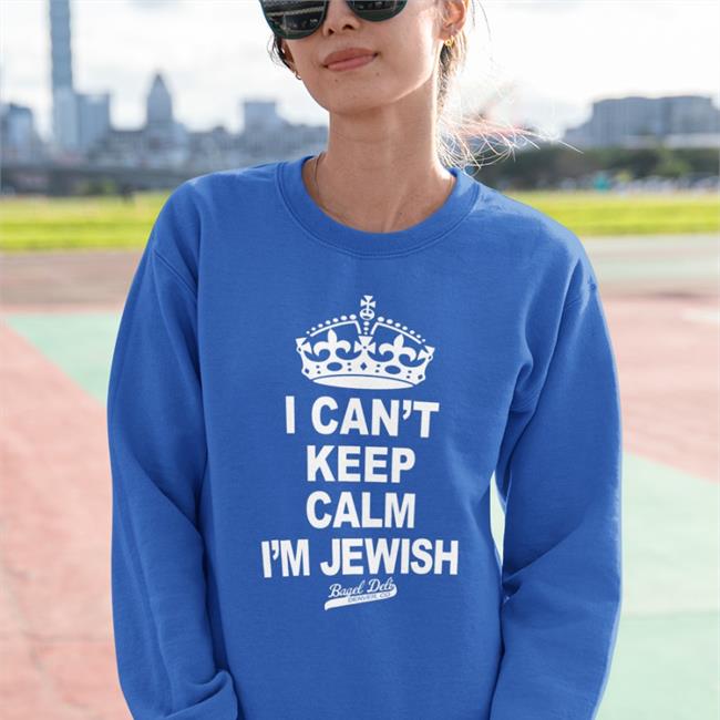 I Can't Keep Calm I'm Jewish Bagel Deli Denver Tee Shirt Ryan Warner