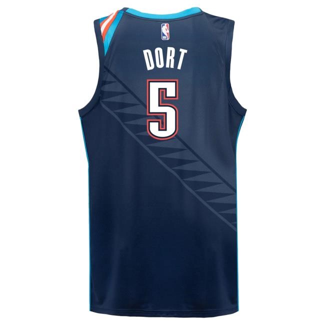 New Lu Dort NBA Basketball City Edition | Oklahoma City Thunder Shop Lu Dort NBA Basketball City Edition | Oklahoma City Thunder 2025-26