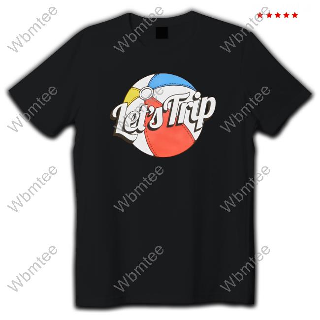 Sturniolo Merch Let's Trip Beach Ball T-Shirt