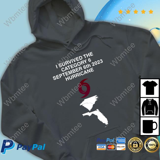 I Survived The Category 6 September 6Th 2023 Hurricane T Shirts
