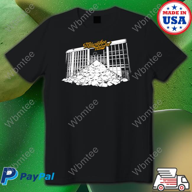 Snow Pile Milwaukee Record T-Shirt Milwaukee Merch