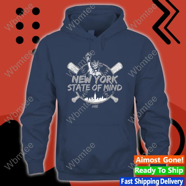 Official New York State of Mind New York Baseball Smack Tee