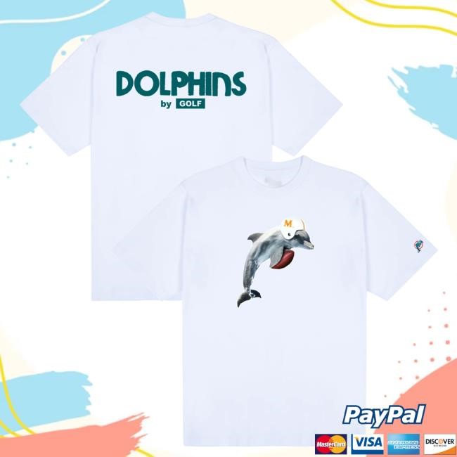 Official Golf Wang Merch Dolphins Cutout Top Shirt by Golf Wang x NFL