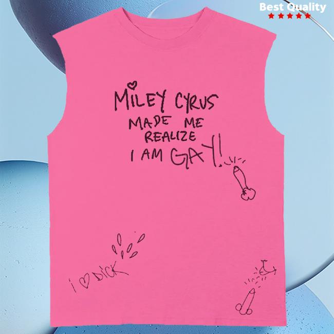 Official Merch Bar Miley Cyrus Merch Store Miley Made Me Gay Tees MerchBar MileyCyrus Apparel Clothing Shop