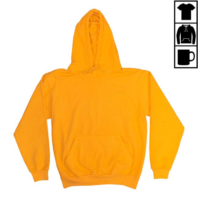 Official Coachella Merch Store Shop Coachella X Everybody.World 100% Hooded Sweatshirt - Orange