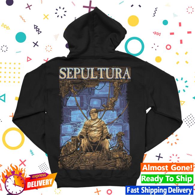 Official Sepultura Merch Store Sepultura Chaos Hooded Sweatshirt Sepultura Clothing Shop