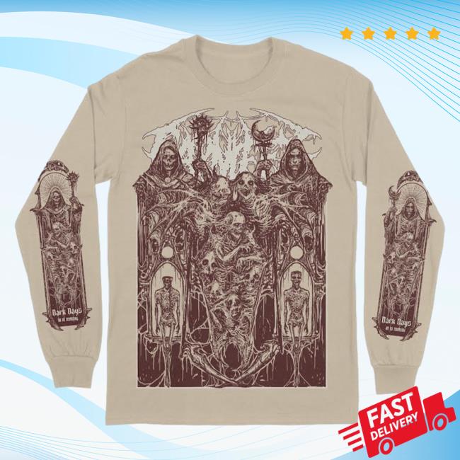 Official Indie Merch Store Shop Carnifex "Dark Days" Long Sleeve Top Shirt IndieMerchStore