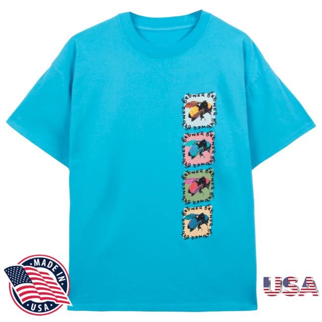 Official Spotify Capsule Merch Store Shop Tyler, The Creator Flower Boy Multi Bee Tshirt SpotifyCapsuleStore