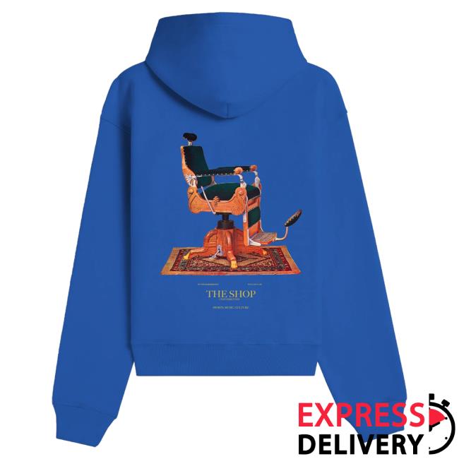 Official Maverick Carter Shop Make Spring Hill Clothing Store The Shop Chair Sweatshirts Azure Blue Mavcarter SpringHill